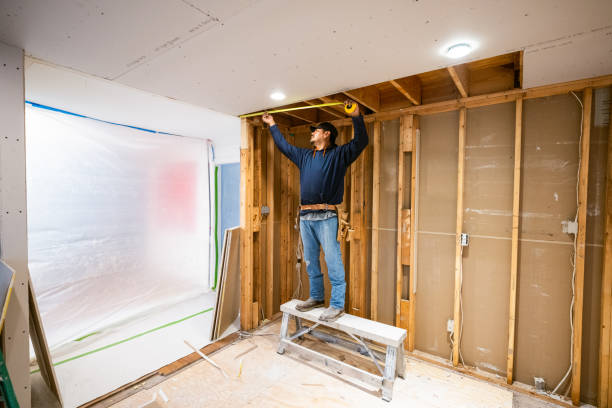 commercial remodeling contractors in Austin TX working in an old kitchen renovation